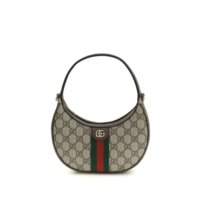 GUCCI Ophidia Small Shoulder Bag – Beige Brown.
