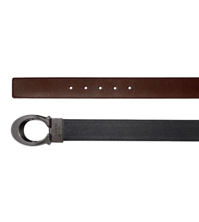 Signature Buckle Cut-to-size Dress Belt.