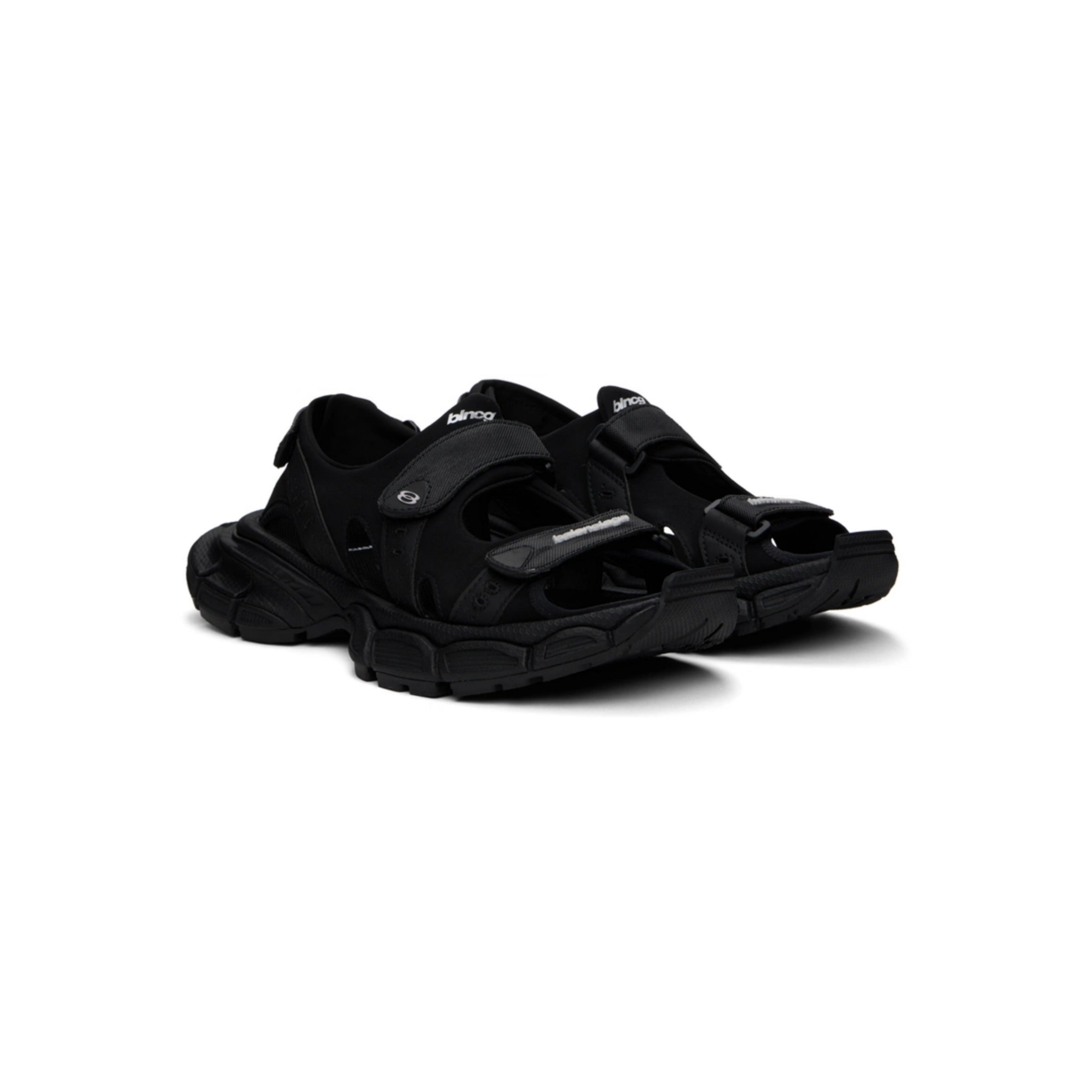 Balenciaga Black 3XL Sandals.
