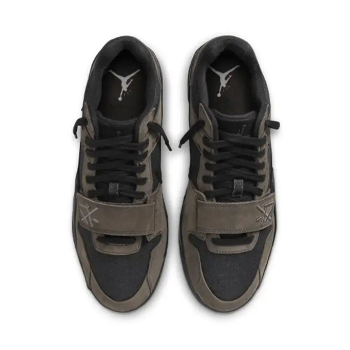 Nike Air Jordan Jumpman Jack TR Travis Scott sneaker in the Dark Mocha colorway.
