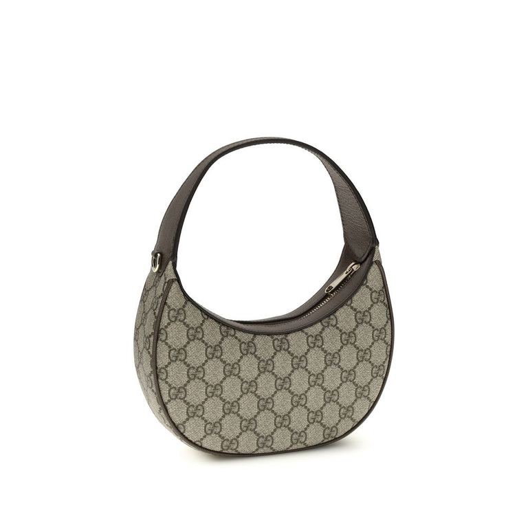 GUCCI Ophidia Small Shoulder Bag – Beige Brown.