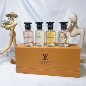 Louis Vuitton Miniature Set of four 30ml Eau de Parfum bottles.
