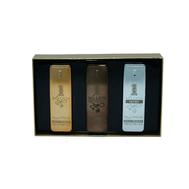 Set Fragancias Caballero Paco Rabanne One Million 3 Piezas Paco Rabanne Set Paco Rabanne One Milion.