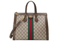Gucci Ophidia Gg Top Handle Bag Medium 'Beige/Ebony'.