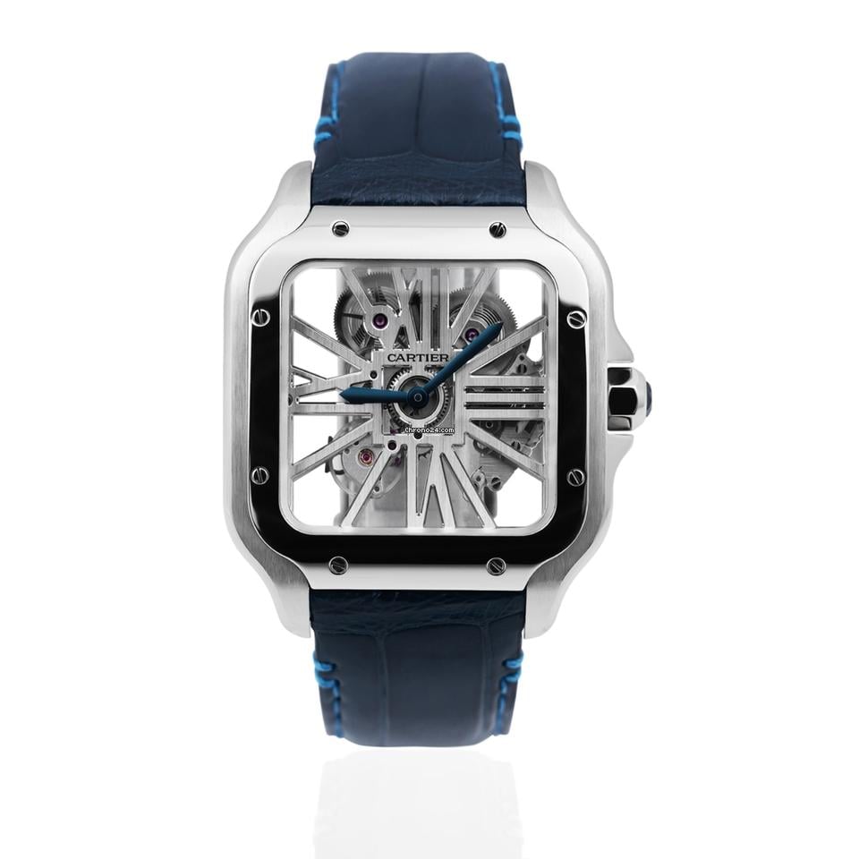 Cartier Santos
De Cartier WHSA0015 - 2025 Unworn Full Set 39.8mm Steel 'Large' Skeleton Dial